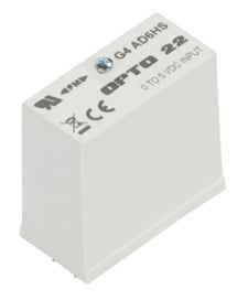 Opto 22 G4AD6HS G4 0 to +5 VDC Analog Input Logic Module, High Speed