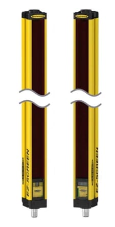 banner slsp30-1650q88 72397 ez-screen light curtai, Range: 0.1 to 18 m