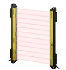 Keyence GL-S12SH Safety Light Curtain, Slim Type 12 Beam Axes