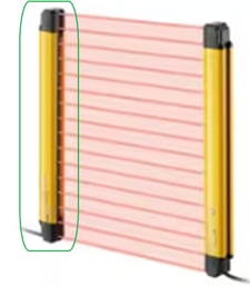 Keyence GL-R44H-T Safety Light Curtain Sensor, Hand-Protection, Transmitter Only