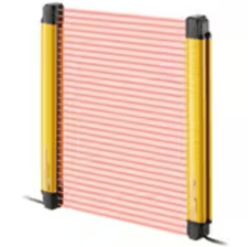 Keyence GL-R39F Light Curtain Main Unit, Finger-Protection Type, 39 Optical Axes