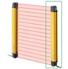 Keyence GL-R127F-R Light Curtain, Main Unit, 127 Optical Axes, Receiver Only