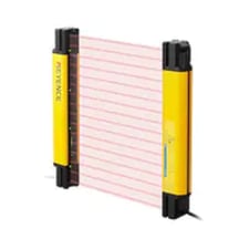 Keyence SL-V80HM Safety Light Curtain Main Unit, Robust Type, 80 Optical Axes