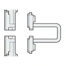 Keyence SL-VS01 Safety Light Curtain, Serial Connection Cable 0.15 m