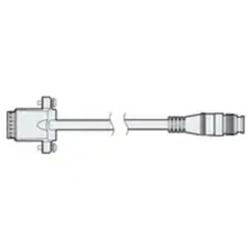 Keyence GL-RPC03P Light Curtain Connection Cable, For Extension, 0.3-m, PNP