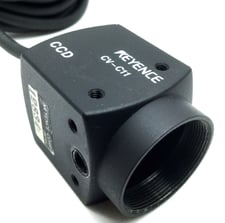 Keyence CV-C11 Machine Vision Camera Black/White C-Mount 1/5" Monochrome CCD