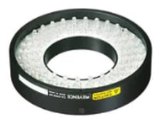 Keyence CA-DRW10F Vision System LED Lighting, White Ring Light, Direct Flat Type