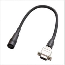 Keyence OP-80616 Accessory, Round 12 Pin Connector, D-Sub 9 pin Conversion 0.2 m