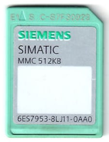 Siemens 6ES7953-8LJ11-0AA0 Micro Memory Card F, S7-300/C7/ET 200S IM151 CPU, 3.3