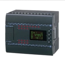 Keyence KV-40DT PLC, Base Unit, DC type, 24 Inputs and 16 Transistor (Sink) Out