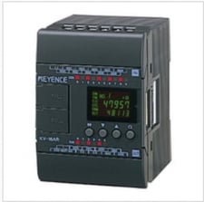 Keyence KV-24AT PLC, Base Unit, AC Type, 16 Inputs and 8 Transistor Sink Outputs