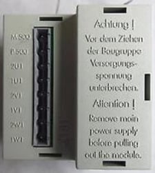 Siemens 6SN1111-0AB00-0AA0 Simodrive 611 Surge Arrester for Power Supply, 10 kW