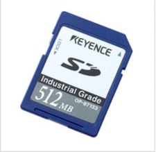 Keyence #OP-87133 2D/3D Laser Profiler SD Card 512 MB, Industrial Specification