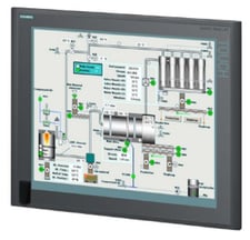 Siemens 6AV7424-0AA00-0GT0 Simatic HMI IPC477C Touch Screen Panel, GT Solar, 19