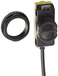 Banner QS18VP6LP 61630 World Beam Polarized Retro Sensor, Range 3.5 m, 10-30V dc