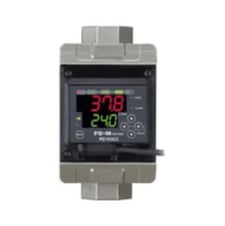 Keyence FD-MZ100AYK Flow Sensors / Meters, Main Unit, Landscape, 100 L/min, NPN