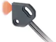Keyence FU-A05D Fiber Optic Sensor, Reflective Fiber Unit, Area Type, 5-mm Wide