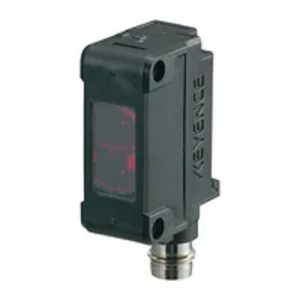 Keyence PZ-G61CN Photoelectric Sensor, Square Retro-Reflective M8 Connector, NPN