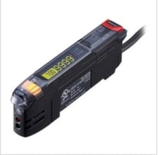 Keyence FS-N11MN Digital Fiber Optic Sensors, Fiber Amplifier, Cable Type, Main Unit, NPN