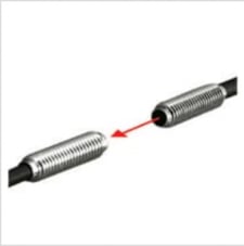 Keyence FU-86H Fiber Optic Sensor, Fiber Unit Thrubeam Type