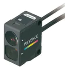 Keyence CZ-H37S RGB Digital Fiberoptic Sensor, Reflective Sensor Head with Shine
