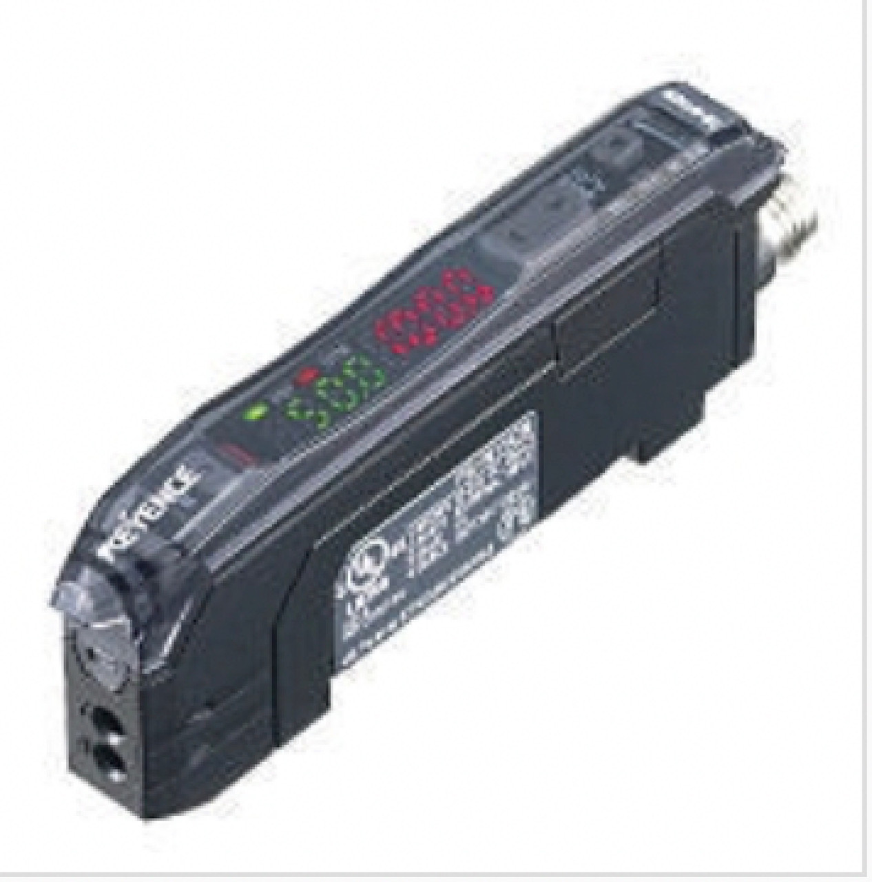 Keyence FS-V30 Digital Fiber Optic Sensor, Fiber Amplifier, Zero-line Expansion Unit, NPN