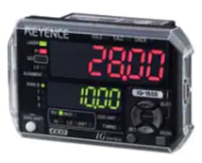 Keyence IG-1500 CCD Laser Micrometer Sensor, Amplifier Unit, Panel Mount Type