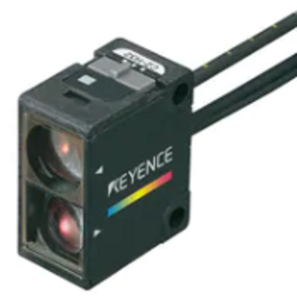 Keyence CZ-H32 RGB Digital Fiberoptic Sensor, Reflective Sensor Head, Variable