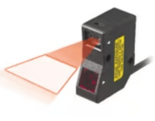 Keyence LV-H47 Reflective Sensor Head, Area Type, Area Limited
