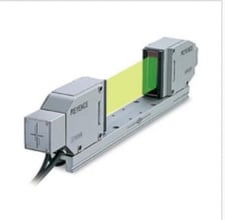 Keyence LS-7030M Optical / Laser Micrometer, Sensor Head, Monitor Function