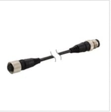 Keyence OP-85503 Photoelectric Sensor Connector Cable, M12, Straight 2-m L, PVC