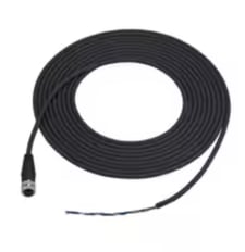 Keyence GS-P8C5 Safety Interlock Switch Cable, M12 Connector Type, 8-Pin, 5 m