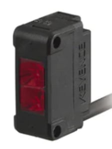 Keyence PZ-G102EP Photoelectric Sensor, Square Reflective M12 Connector, PNP