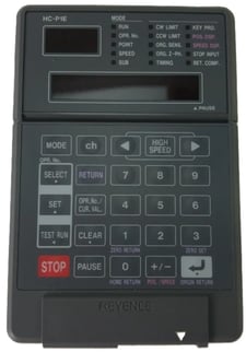 Keyence HC-P1E Sensor Controller, Programmer, Pendant Display