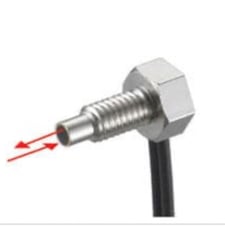 Keyence FU-66TZ Digital Fiber Optic Sensor, Reflective Fiber Unit