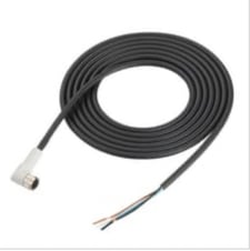 Keyence OP-87632 Sensor Cable, Connector Cable, M8 L-Shaped, 2, Oil-Resistant