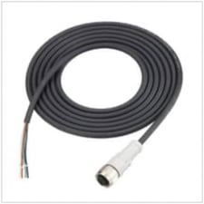 Keyence OP-87637 Laser Sensor Connector Cable, M12 Straight, 10 m, Oil-Resistant