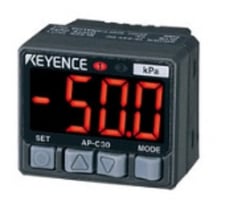 Keyence AP-C31KP Pressure Sensor, Main, Negative-Pressure Type, -101.3 kPa, PNP