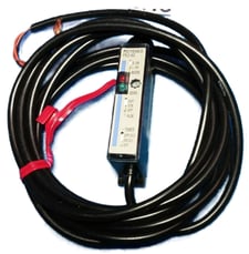 Keyence FS2-62 Fiber Optic Photoelectric Sensor, Fiber Amplifier, Cable, NPN