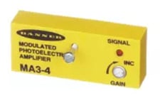 Banner MA3-4 19718 Sensor Module Amplifier for Use with Remote Sensors Accessory