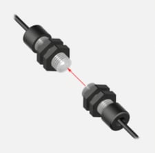 Banner PIL46U 34080 Plastic Fiber Sensor, Opposed Mode, Core Dia 1 mm