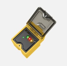 Banner Q45BB6FVQ 42971 Q45 Visible Red Glass Fiber Optic Sensor