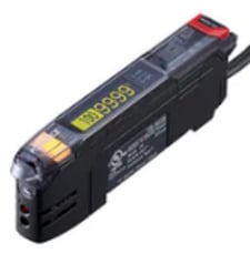 Keyence FS-N41P Digital Fiber Optic Sensor, Amplifier Units Cable Main Unit PNP