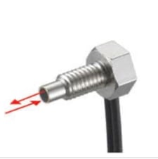 Keyence FU-66TZ Digital Fiber Optic Sensor, Reflective Fiber Unit