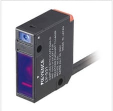 Keyence LV-S31 Multi-Purpose Digital Laser Sensor, Sensor Head, Spot Reflective