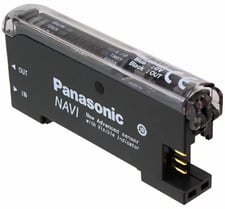 Sunx Panasonic FX-301 Digital Fiber Through-Beam Optical Sensor, NPN, Open Coll
