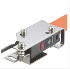 Keyence LV-B102 Digital Laser Sensor, Mounting Bracket for Landscape Orientation