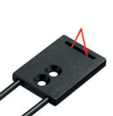 Keyence FU-38S Digital Fiber Optic Sensor, Definite-Reflective Fiber Unit