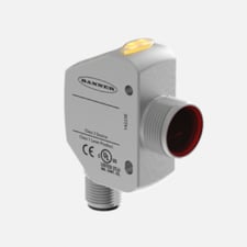 Banner Q4XTBLAF500-Q8 802595 Q4X Laser Adjustable Field Sensor, Range 500 mm