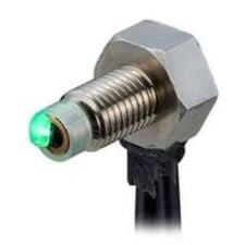 Keyence FU-R67TZ Digital Fiber Optic Sensor, Threaded and Hex-Shaped Receiver